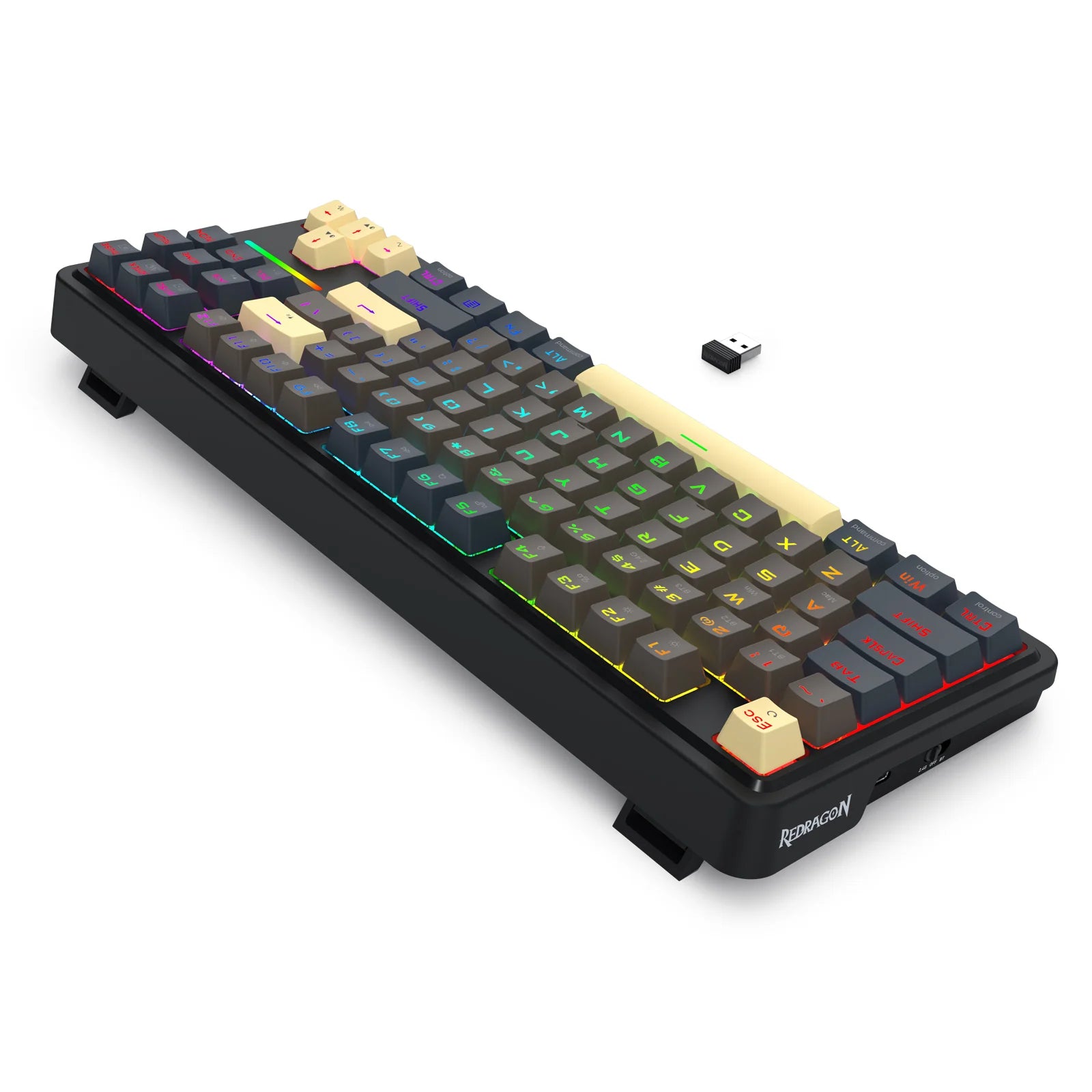 Redragon Antonium Pro Gradient Grey+Yellow (K728GGY-RGB-PRO)