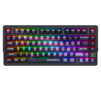 Redragon Barlette Magnetic Gaming Keyboard Amethyst Purple (K767-WL-M)