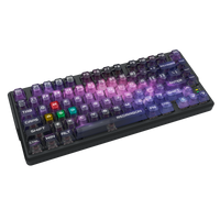 Redragon Barlette Magnetic Gaming Keyboard Amethyst Purple (K767-WL-M)