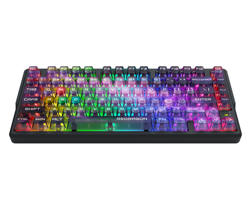 Redragon Barlette Magnetic Gaming Keyboard Amethyst Purple (K767-WL-M)