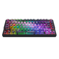 Redragon Barlette Magnetic Gaming Keyboard Amethyst Purple (K767-WL-M)