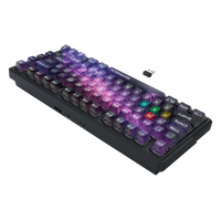 Redragon Barlette Magnetic Gaming Keyboard Amethyst Purple (K767-WL-M)
