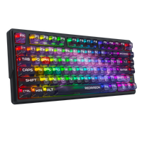 Redragon Barlette Magnetic Gaming Keyboard Amethyst Purple (K767-WL-M)