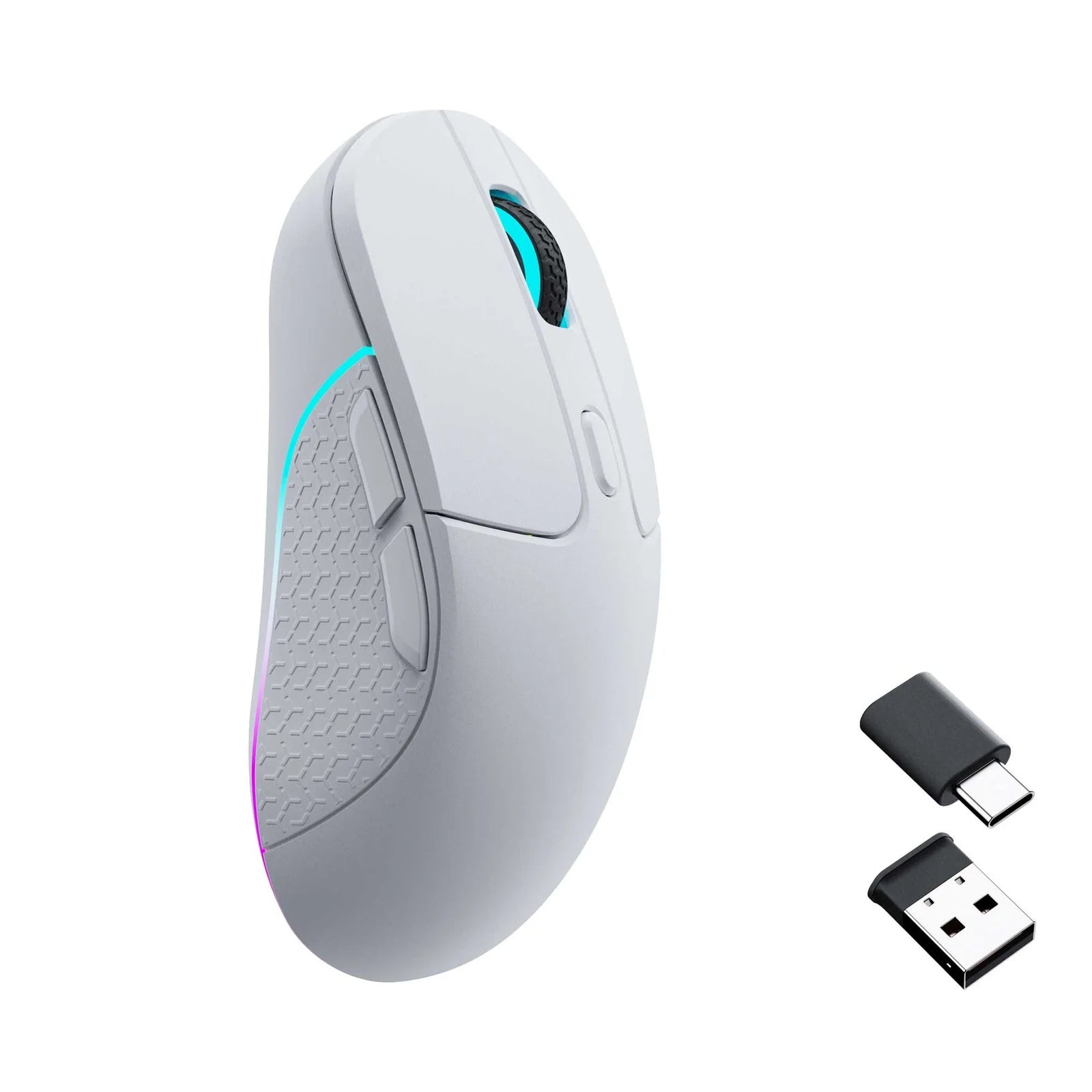 Keychron M3 RGB Ergonomic Wireless Optical Mouse