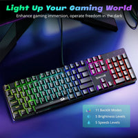 Redragon Sindri Wired Gaming Keyboard Black (K671)