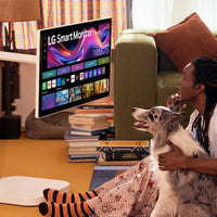 LG 32U889SA-W 31.5" 4K UHD (3840x2160) 60Hz 5ms GTG IPS Smart Monitor Swing