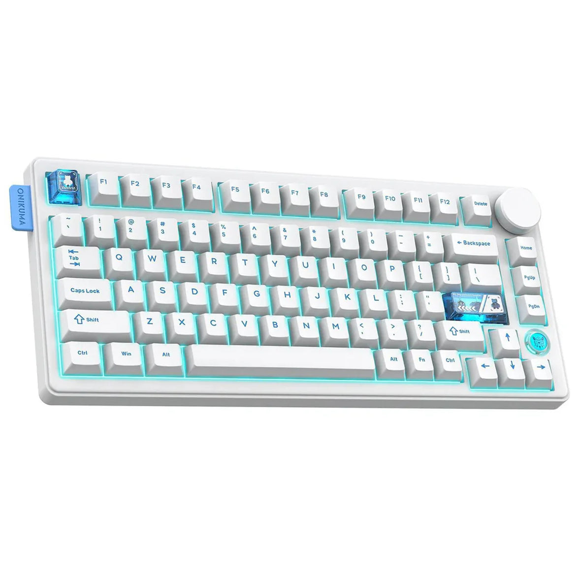Onikuma MT706 Tri-Mode RGB 81 Keys Mechanical Keyboard