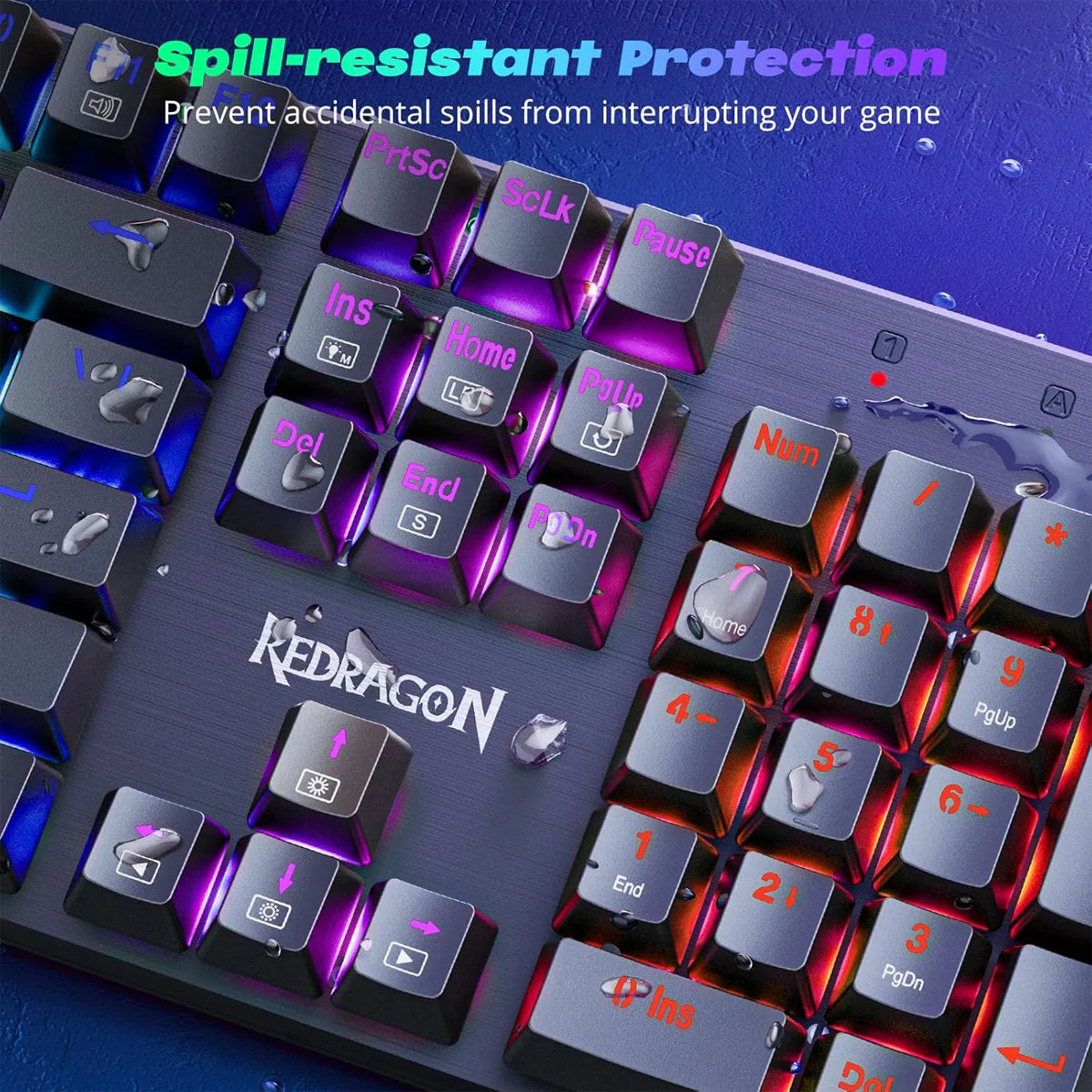 Redragon Sindri Wired Gaming Keyboard Black (K671)