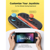 JSAUX Multi-Mode Thumb Grip Set for Nintendo Switch 2 GP0404