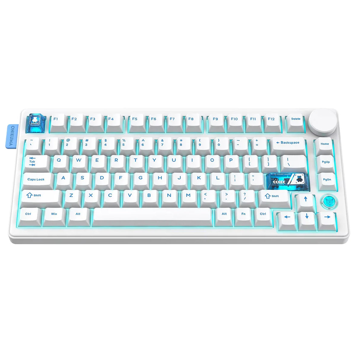 Onikuma MT706 Tri-Mode RGB 81 Keys Mechanical Keyboard