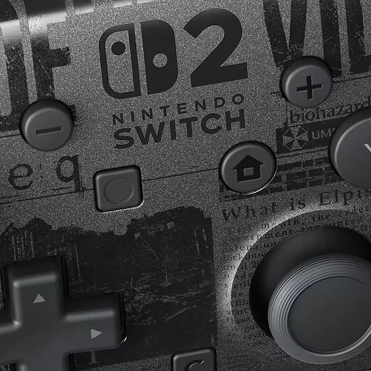 Nintendo Switch 2 Pro Controller Resident Evil Requiem Edition
