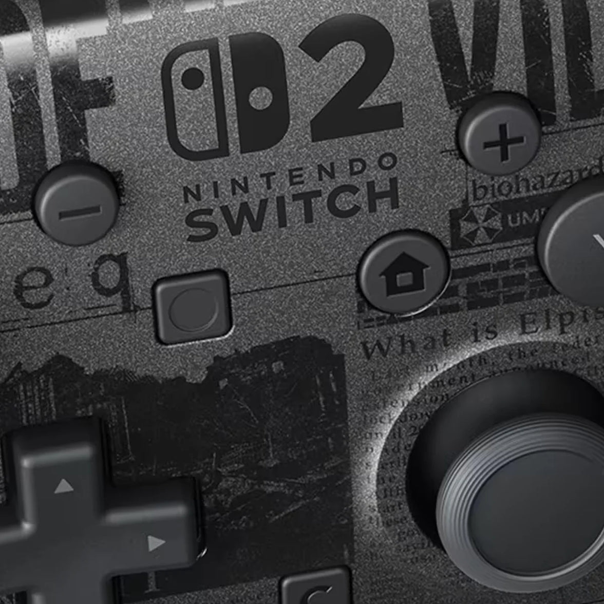 Nintendo Switch 2 Pro Controller Resident Evil Requiem Edition