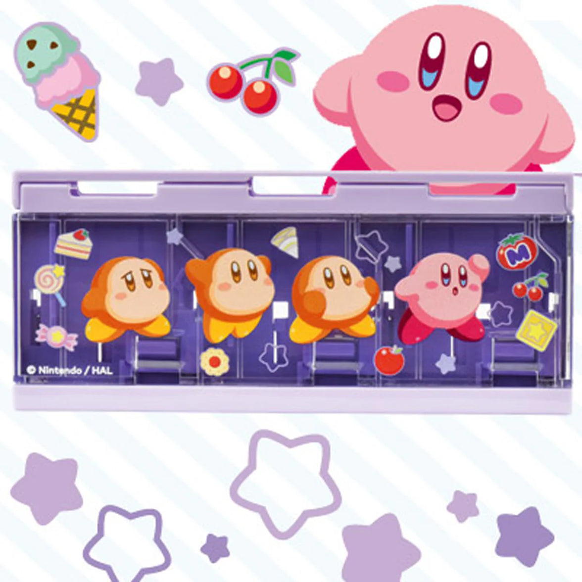 Hori Pop & Go Game Case 6 Kirby & Waddle Dee Series for Nintendo Switch 2 NSX-136A