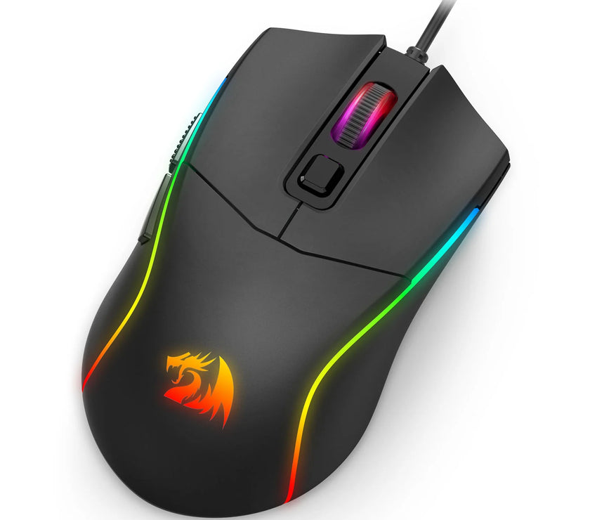 Redragon Bat RGB Wired Gaming Mouse Black (M731)