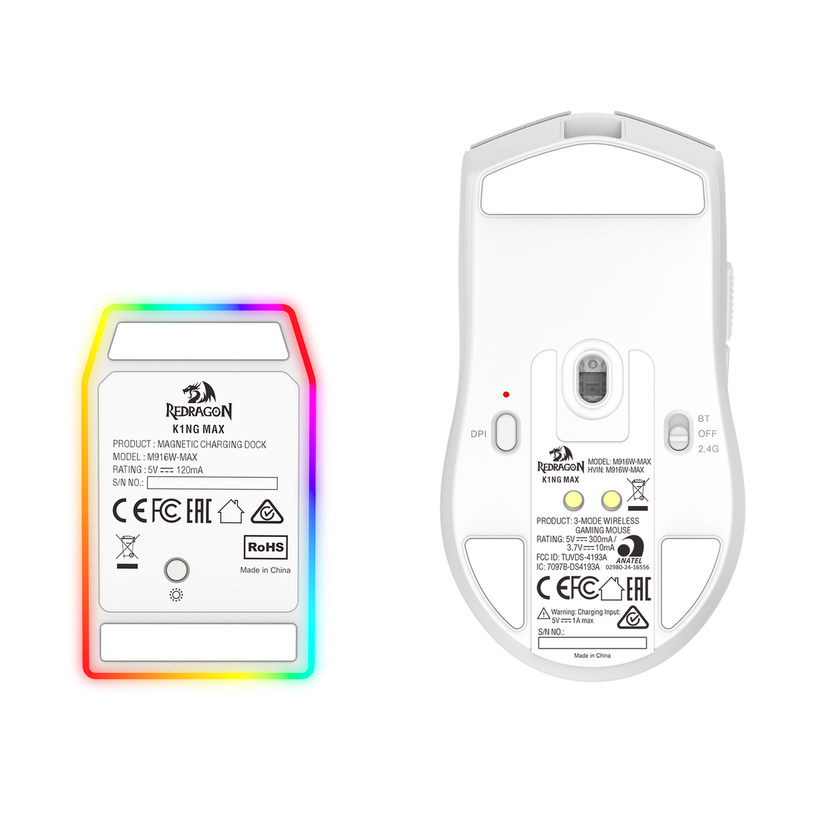 Redragon King Max Wireless Gaming Mouse
