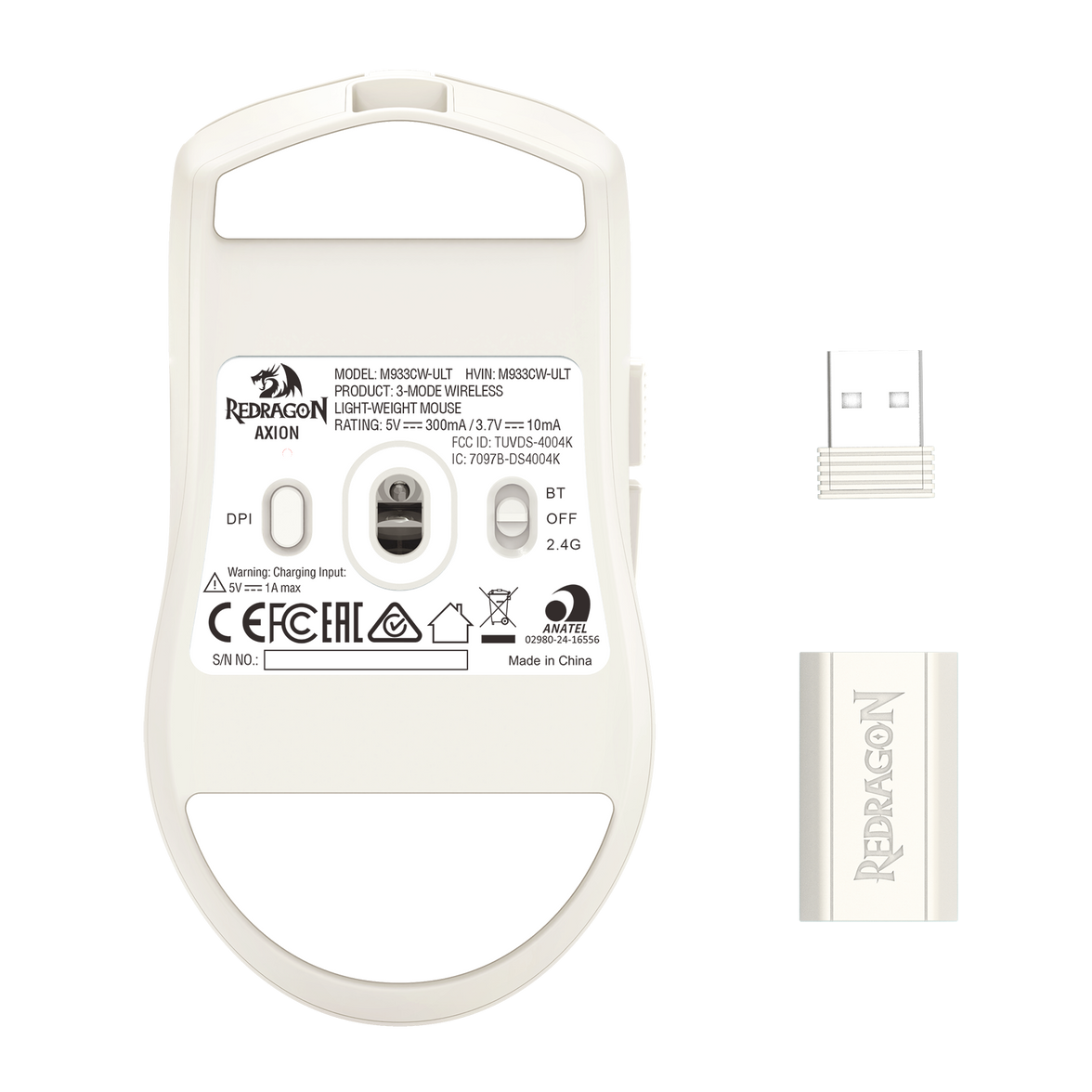 Redragon Axion Dual 8K Wireless Mouse