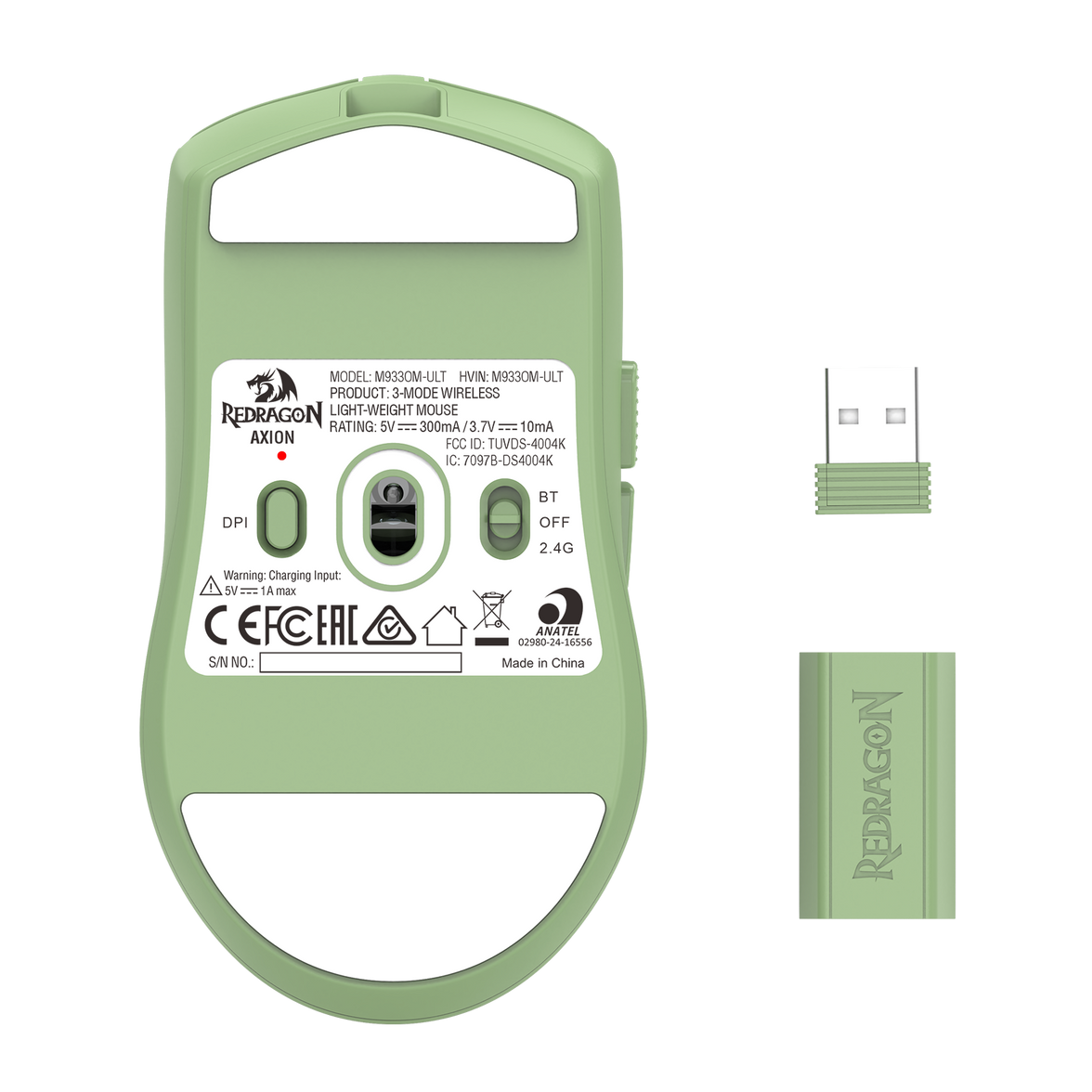 Redragon Axion Dual 8K Wireless Mouse