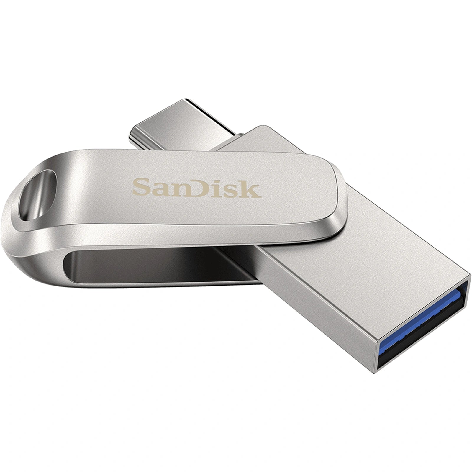 SanDisk Ultra SDDDC4 Dual Drive Luxe USB Type-C Silver