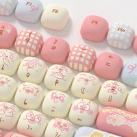 Akko Piggy Party Keycap Set MOG Profile 139 Keys