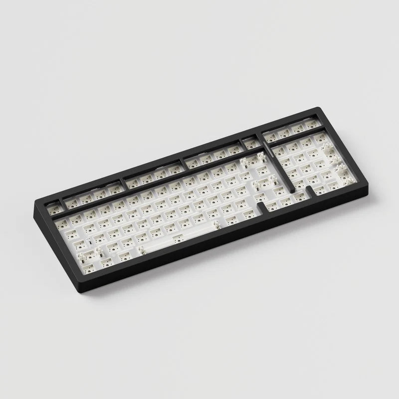 MonsGeek M2 V5 VIA Barebone Custom Kit Aluminum Case Multi-Mode RGB Hot-Swappable Mechanical Keyboard (Dark Night)