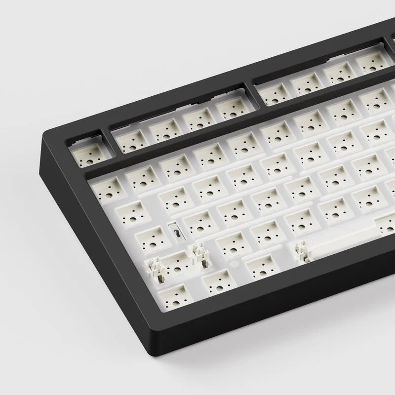 MonsGeek M2 V5 VIA Barebone Custom Kit Aluminum Case Multi-Mode RGB Hot-Swappable Mechanical Keyboard (Dark Night)