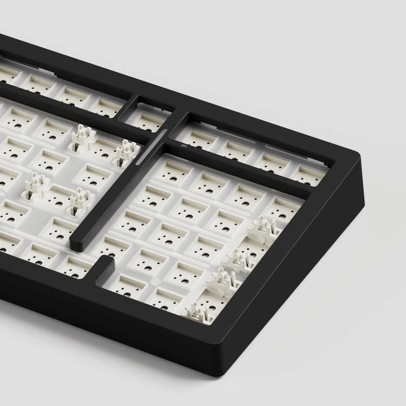 MonsGeek M2 V5 VIA Barebone Custom Kit Aluminum Case Multi-Mode RGB Hot-Swappable Mechanical Keyboard (Dark Night)