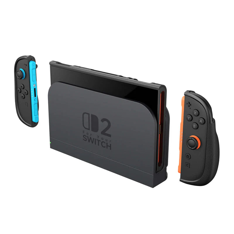 JSAUX EveryDay Case with Travel Cover for Nintendo Switch 2 Black PC0123C