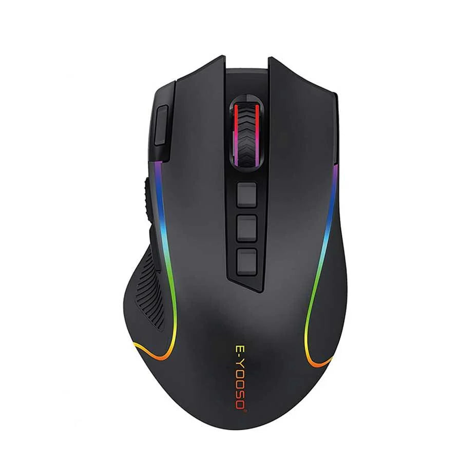 E-Yooso X-11 Pro RGB Tri-Mode Gaming Mouse (Black)
