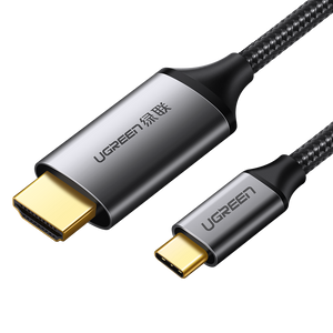 UGREEN USB-C To HDMI Cable 1.5M (Gray Black) [MM142/50570]