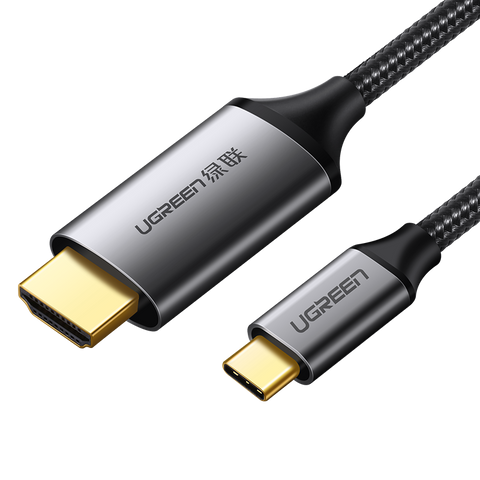 UGREEN USB-C To HDMI Cable 1.5M (Gray Black) [MM142/50570]