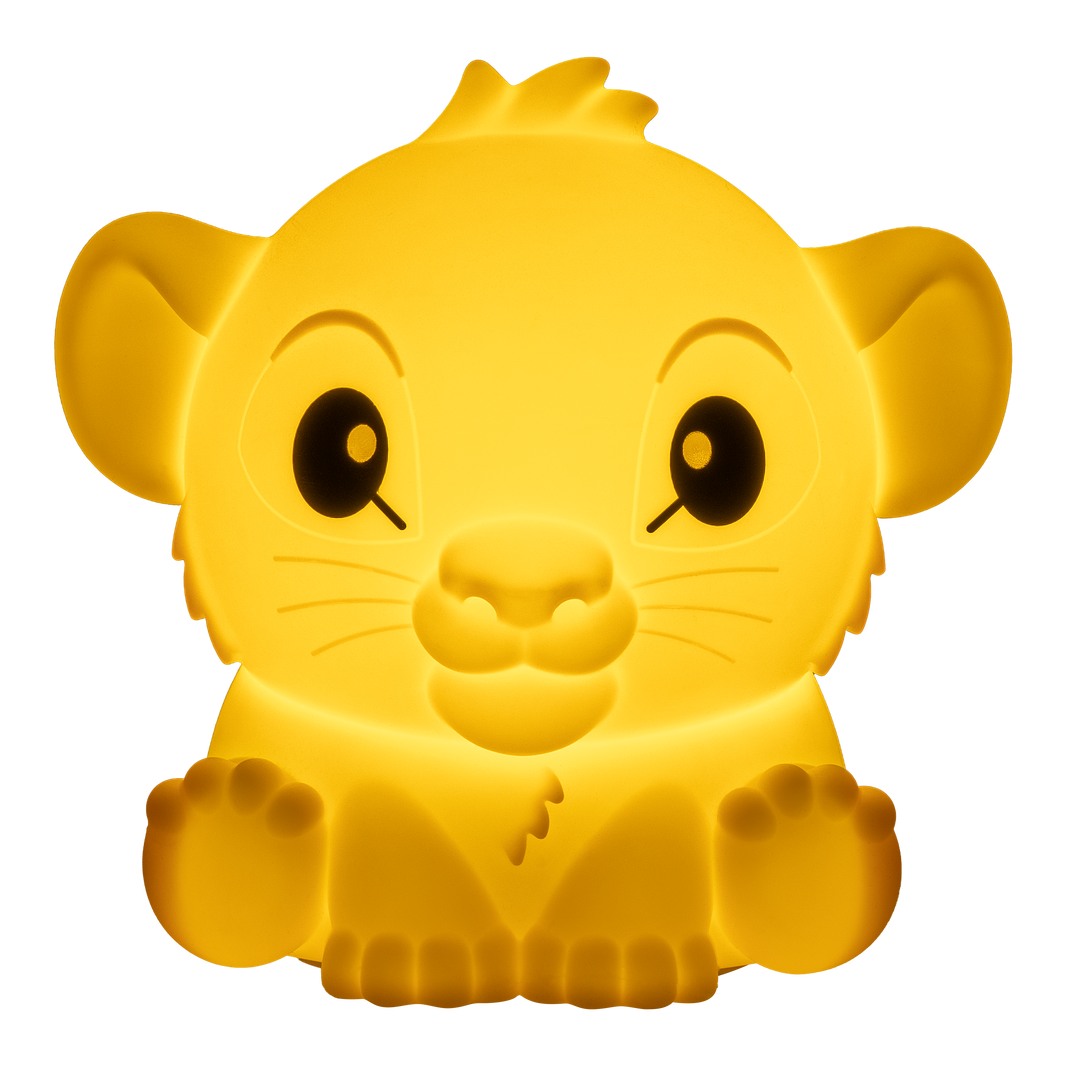 Paladone Disney Simba SquishyGlo Rechargeable Silicone Light (PP14463LK)