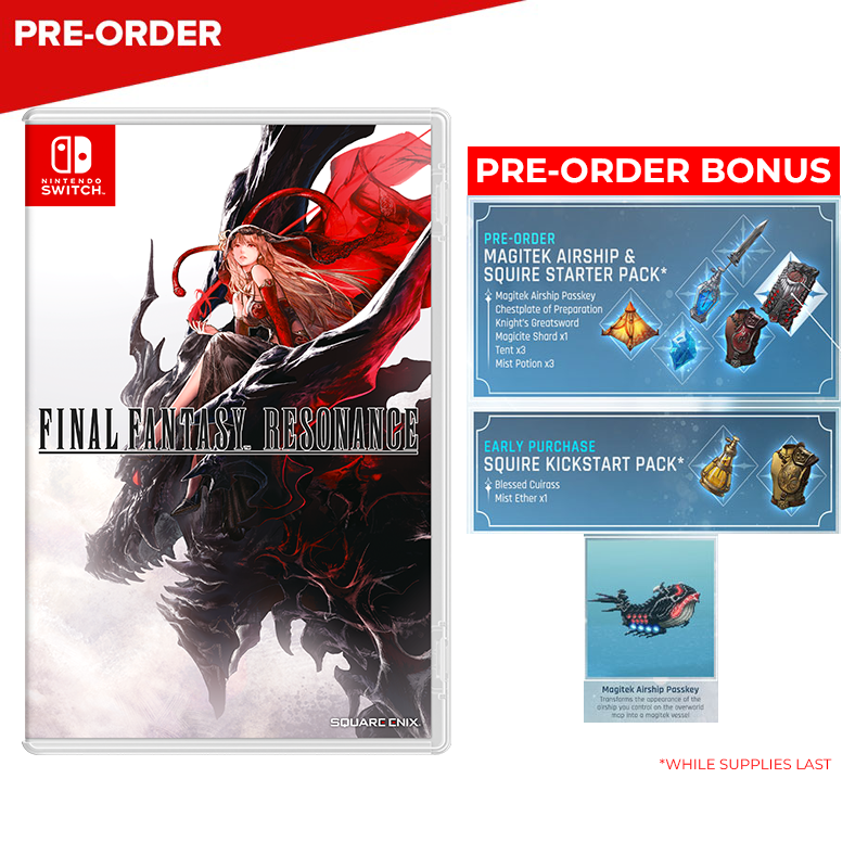 [PRE-ORDER] Nintendo Switch FINAL FANTASY RESONANCE Standard Edition (ASI)