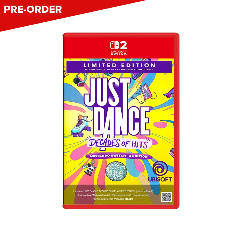 [PRE-ORDER] Nintendo Switch 2 Just Dance: Decades of Hits Limited Edition (Code in the Box) (ASI)