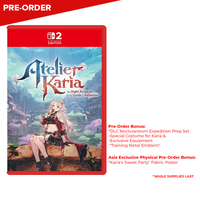 [PRE-ORDER] Nintendo Switch 2 Atelier Karia: The Night Kingdom & the Guide of Memories Standard Edition (Game Key Card) (ASI)