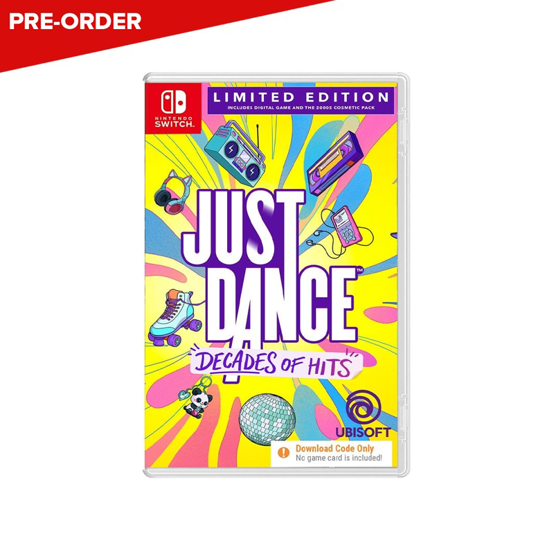 [PRE-ORDER] Nintendo Switch Just Dance: Decades of Hits Limited Edition (Code in the Box) (ASI)