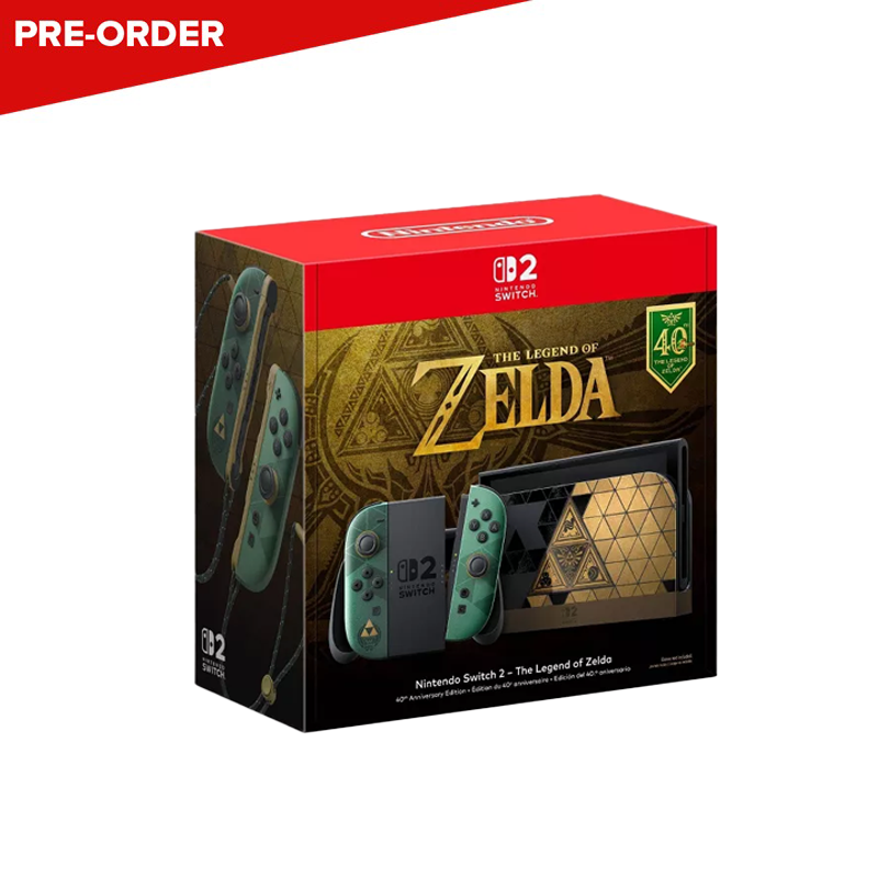 [PRE-ORDER] Nintendo Switch 2 The Legend of Zelda 40th Anniversary Edition Console