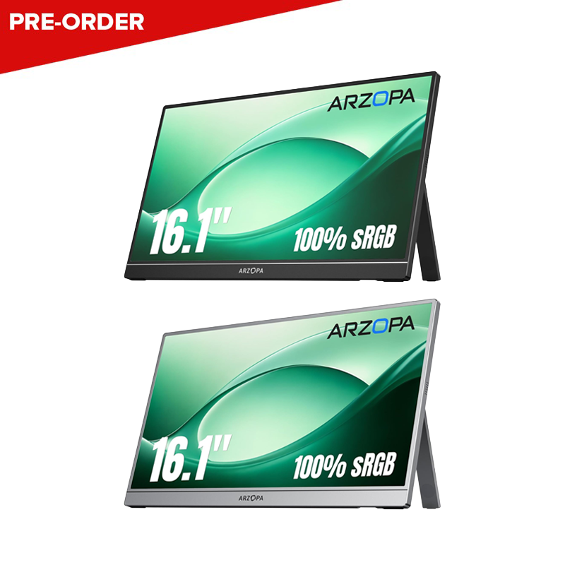 [PRE-ORDER] ARZOPA Z1C 15.6" FHD Portable Monitor