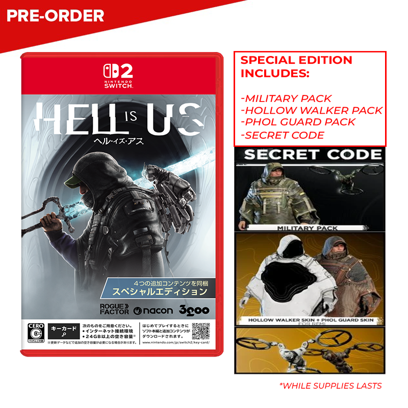 [PRE-ORDER] Nintendo Switch 2 Hell Is Us Special Edition (Game-Key Card) (ASI)