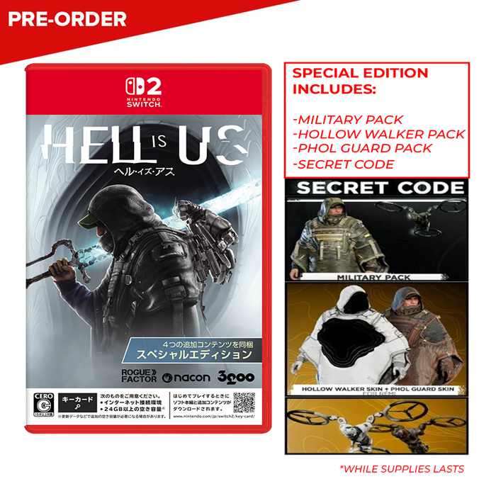[PRE-ORDER] Nintendo Switch 2 Hell Is Us Special Edition (Game-Key Card) (ASI)