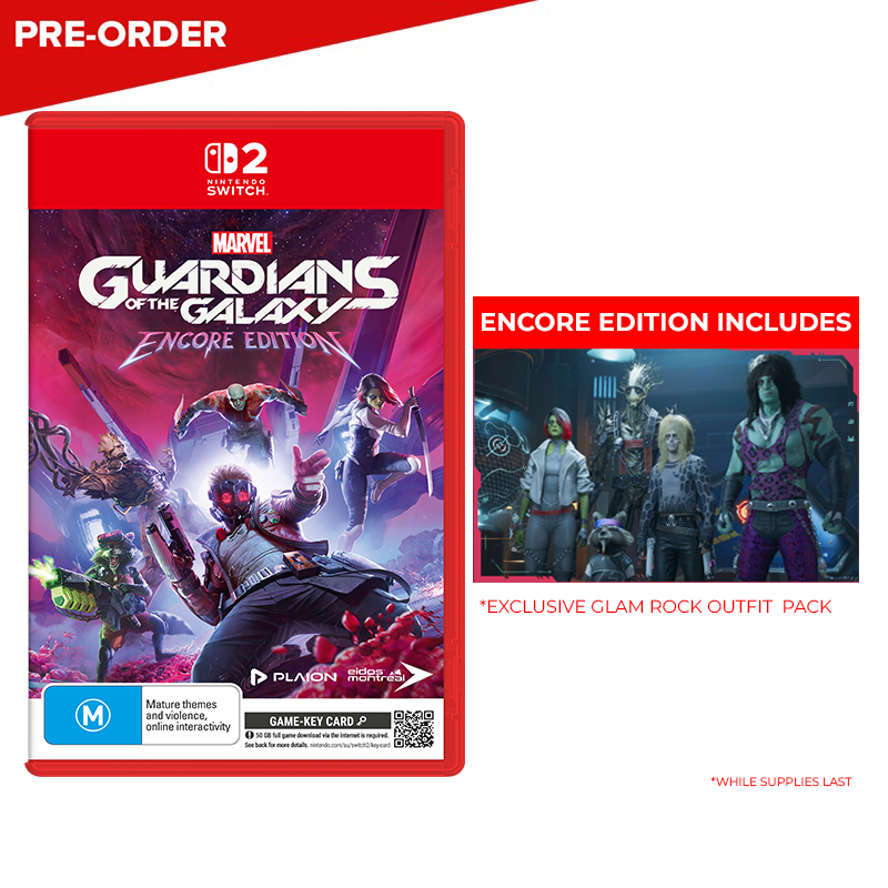[PRE-ORDER] Nintendo Switch 2 Marvel's Guardians of the Galaxy: Encore Edition (Game Key Card) (ASI)