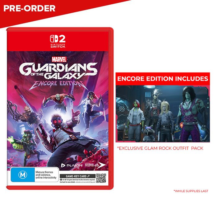 [PRE-ORDER] Nintendo Switch 2 Marvel's Guardians of the Galaxy: Encore Edition (Game Key Card) (ASI)