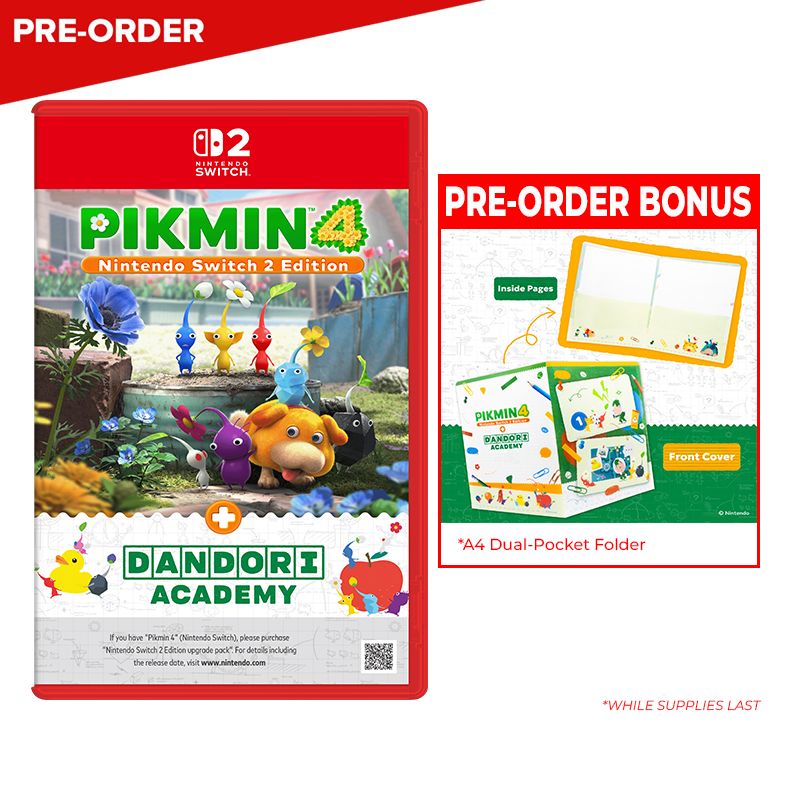 [PRE-ORDER] Nintendo Switch 2 Pikmin 4 + Dandori Academy (ASI)
