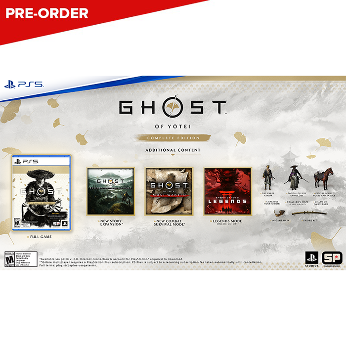 [PRE-ORDER] PlayStation 5 Ghost of Yotei Complete Edition (EN ver.) (ASI)