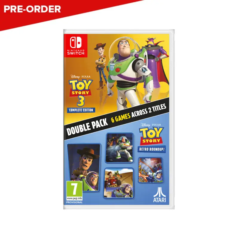 [PRE-ORDER] Nintendo Switch Toy Story: Retro Roundup! + Toy Story 3 Complete Edition Double Pack (EUR)