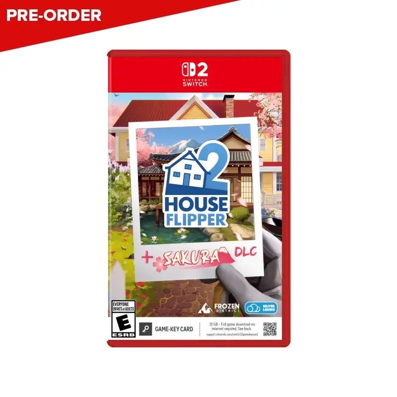 [PRE-ORDER] Nintendo Switch 2 House Flipper 2 + Sakura DLC (Game Key Card) (US)