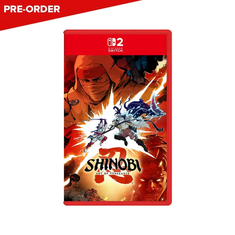 [PRE-ORDER] Nintendo Switch 2 SHINOBI: Art of Vengeance (Game Key Card) (ASI)