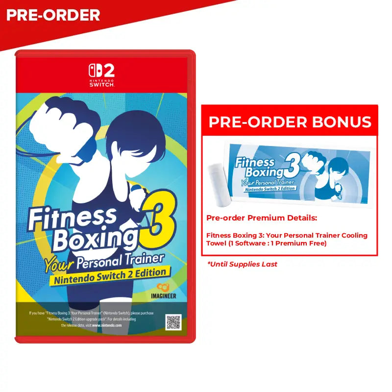 [PRE-ORDER] Nintendo Switch 2 Fitness Boxing 3: Your Personal Trainer: Switch 2 Edition (ASI)