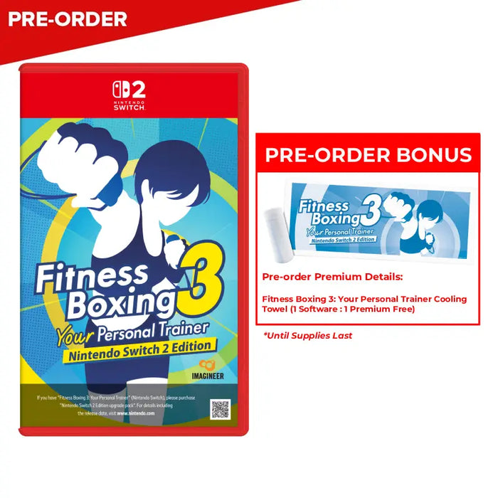 [PRE-ORDER] Nintendo Switch 2 Fitness Boxing 3: Your Personal Trainer: Switch 2 Edition (ASI)