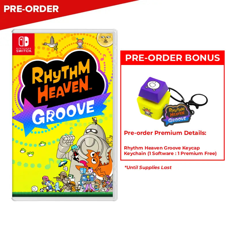 [PRE-ORDER] Nintendo Switch Rhythm Heaven Groove (ASI)