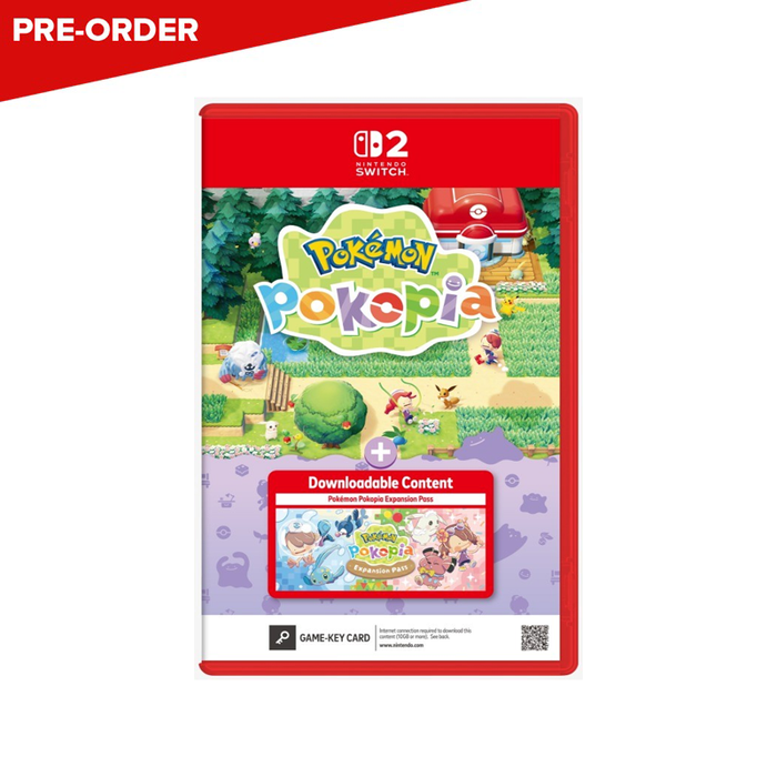 [PRE-ORDER] Nintendo Switch 2 Pokemon Pokopia + Expansion Pass (Game Key Card) (ASI)